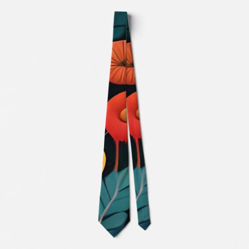 Blooming Beauty Add a Pop of Color Neck Tie