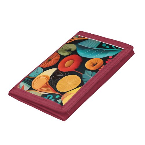 Blooming Beauty Add a Pop of Color Trifold Wallet