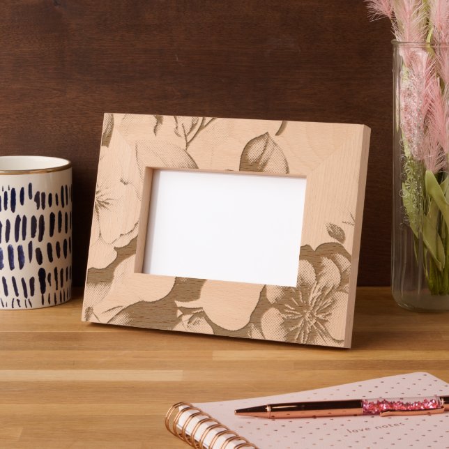 Blooming Beauty*** Engraved Frames (Left)