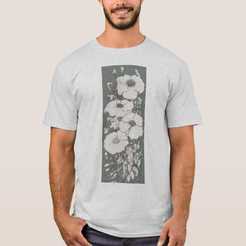 Blooming Beauty Floral Delight T_Shirt T_Shirt