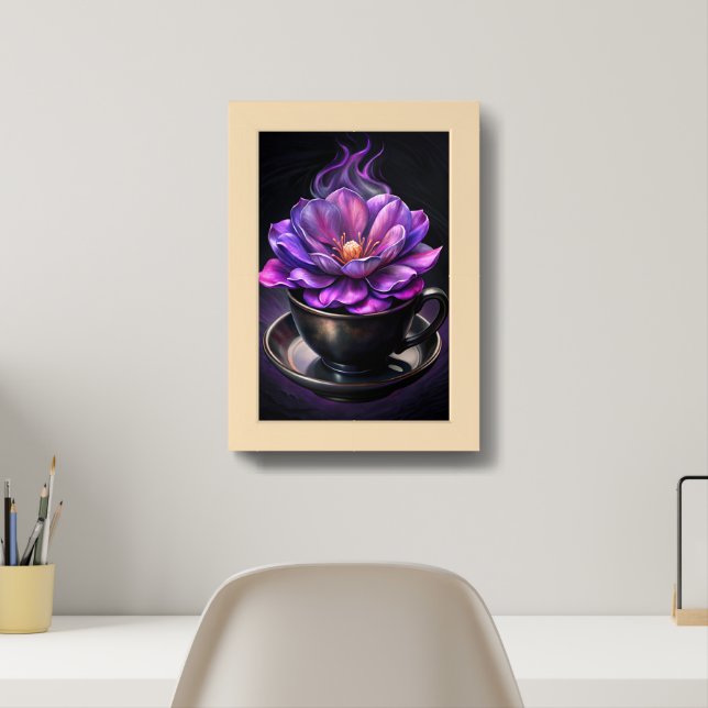 "Blooming Beauty" Framed Art (Home Office)