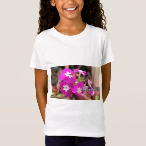 Blooming Beauty Girls Nature_Inspired Tees T_Shirt