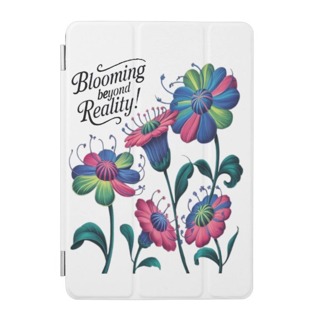 blooming beyond of reality iPad mini cover (Front)