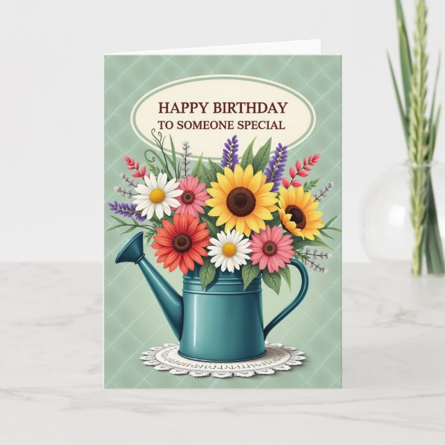 Blooming Birthday Card (Front)
