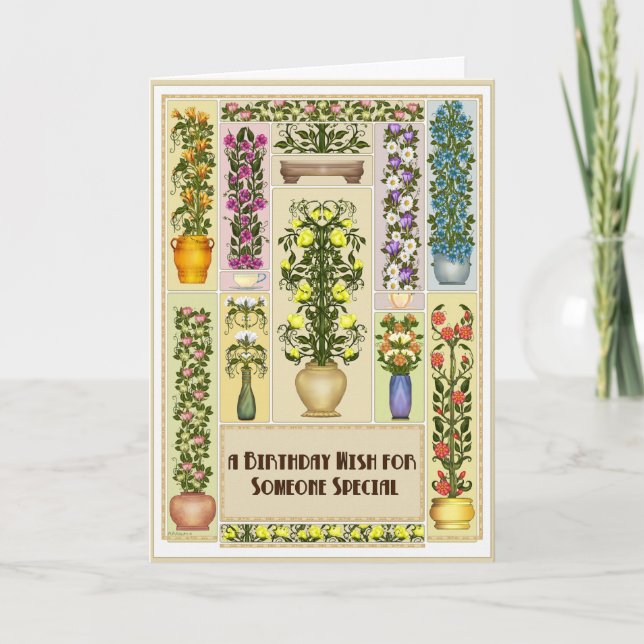 Blooming Birthday Card (Front)