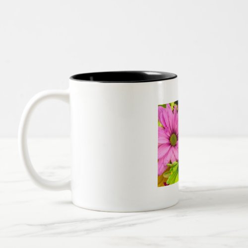 Blooming Bliss Floral Elegance Mug Two_Tone Coffee Mug