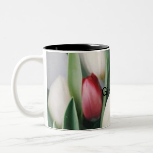 Blooming Bliss Floral Elegance Mug Two_Tone Coffee Mug