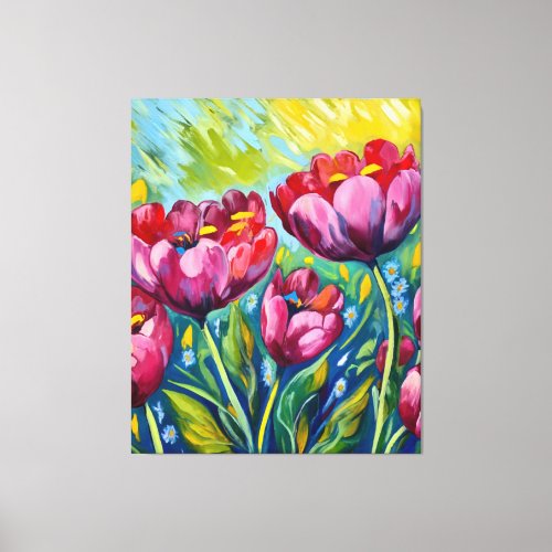 Blooming Blossoms  Canvas Print