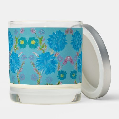 Blooming Bluebells Vanilla Scented Candle