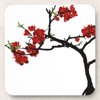 Blooming Bonsai Cork Coaster