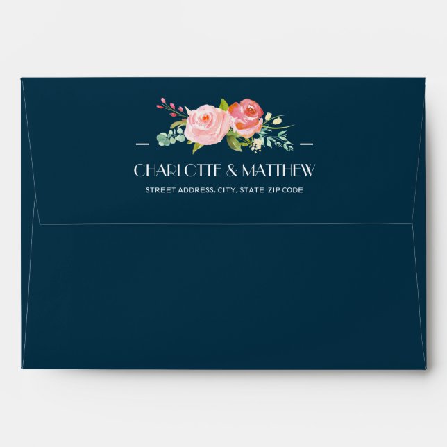 Blooming Botanicals | A7 Envelope (Back (Top Flap))