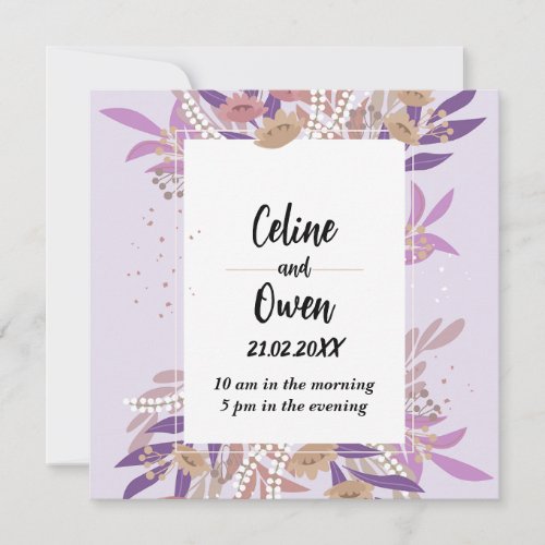 Blooming Botanicals Bridal Shower Welcome Save The Date