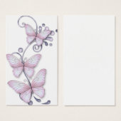 Blooming Butterflies Bookmark (Front & Back)