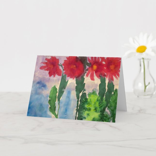 Blooming Cacti | Emil Nolde | Card (Small Plant)