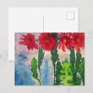 Blooming Cacti   Emil Nolde   Postcard