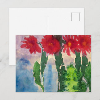 Blooming Cacti | Emil Nolde | Postcard