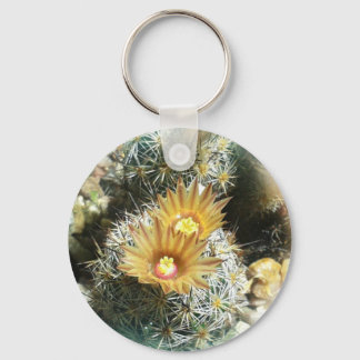 Blooming Cacti Keychain