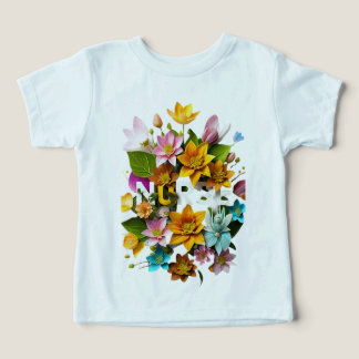 Blooming Care - Floral Tribute to Nurses Toddler T-shirt