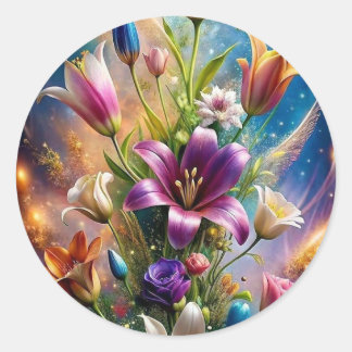 Blooming Charm – Floral Design Aesthetic Stickers