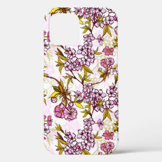 Blooming Cherry Blossom Pattern  iPhone 12 Pro Case