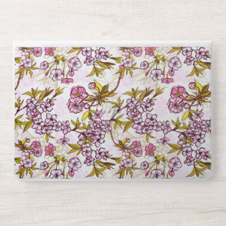 Blooming Cherry Blossom Pattern HP Laptop Skin