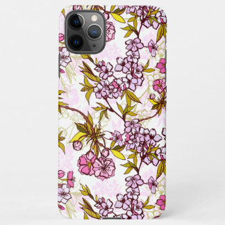 Blooming Cherry Blossom Pattern iPhone 11Pro Max Case