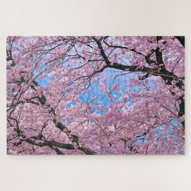 Blooming Cherry Blossoms Jigsaw Puzzle (Horizontal)