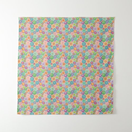 Blooming Circles Symphony Tapestry