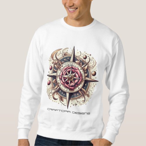 Blooming Compass Heart of the Journey Sweatshirt
