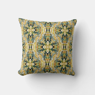 Blooming Crosses.... Throw Pillow