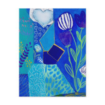 Blooming currents and Violet
