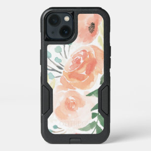 Blooming Delight   Pastel Peach iPhone 13 Case