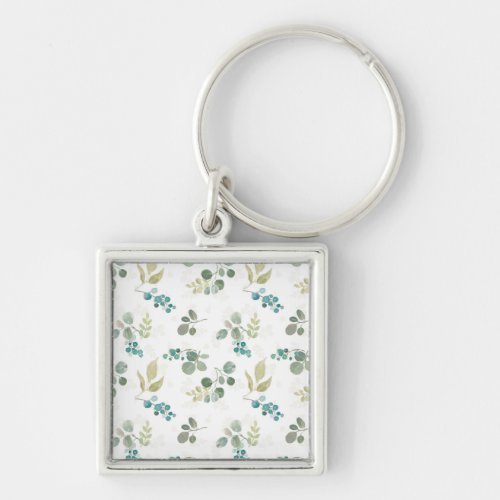 Blooming Delight Pattern Keychain