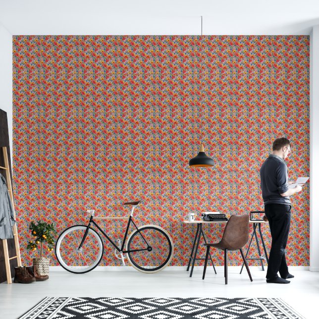 Blooming Dreams Wallpaper (Living Room)