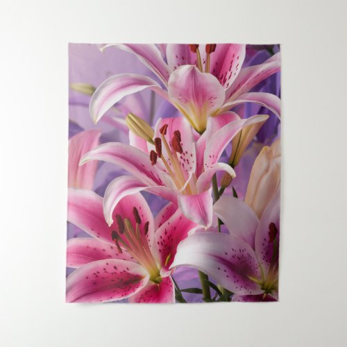 BLOOMING ELEGANCE A CINEMATIC FLORAL SHOWCASE TAPESTRY