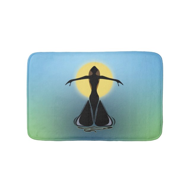 Blooming Female Bath Mat (Front)