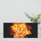 Blooming Fire Rose (Standing Front)