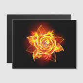 Blooming Fire Rose (Front/Back)