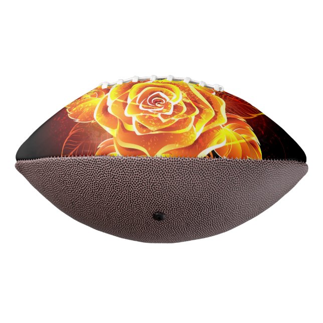 Blooming Fire Rose Football (Rotated 270)