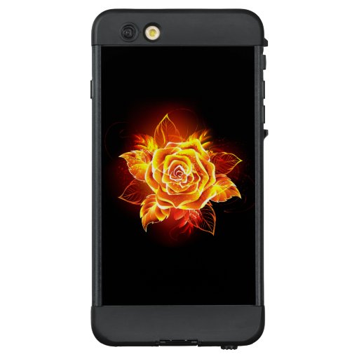 Blooming Fire Rose LifeProof NÜÜD iPhone 6 Plus Case