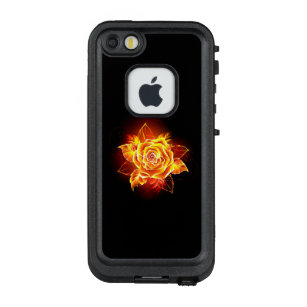 Blooming Fire Rose LifeProof FRĒ iPhone SE/5/5s Case