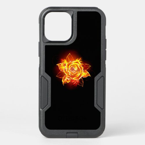 Blooming Fire Rose OtterBox Commuter iPhone 12 Case