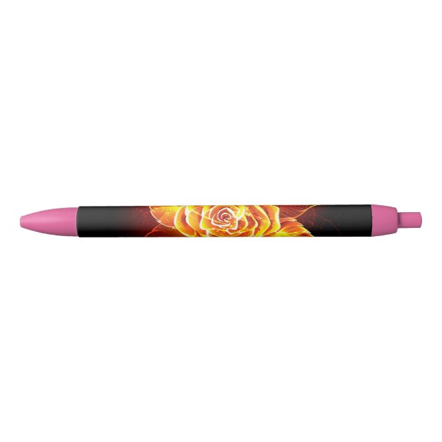 Blooming Fire Rose Pen (Front)
