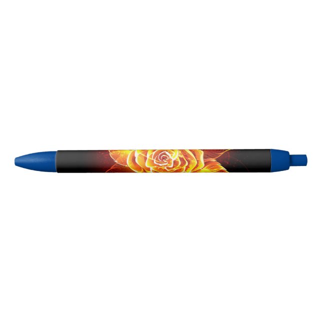 Blooming Fire Rose Pen (Front)