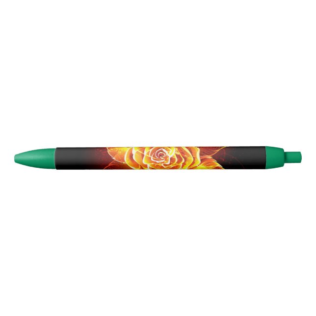 Blooming Fire Rose Pen (Front)