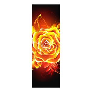 Blooming Fire Rose Photo Print