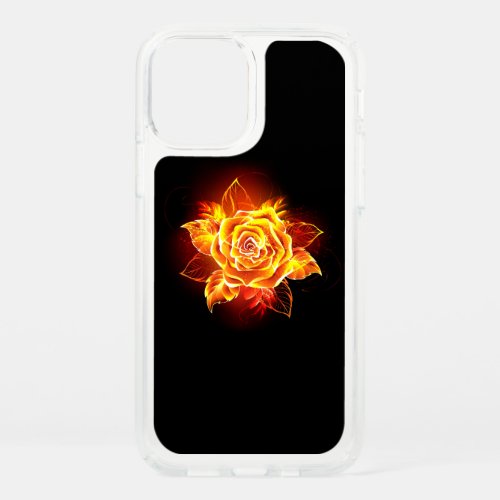 Blooming Fire Rose Speck iPhone 12 Case