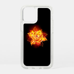 Blooming Fire Rose Speck iPhone 12 Mini Case