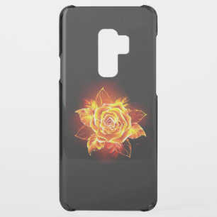 Blooming Fire Rose Uncommon Samsung Galaxy S9 Plus Case