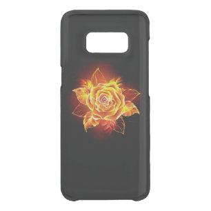 Blooming Fire Rose Uncommon Samsung Galaxy S8 Case